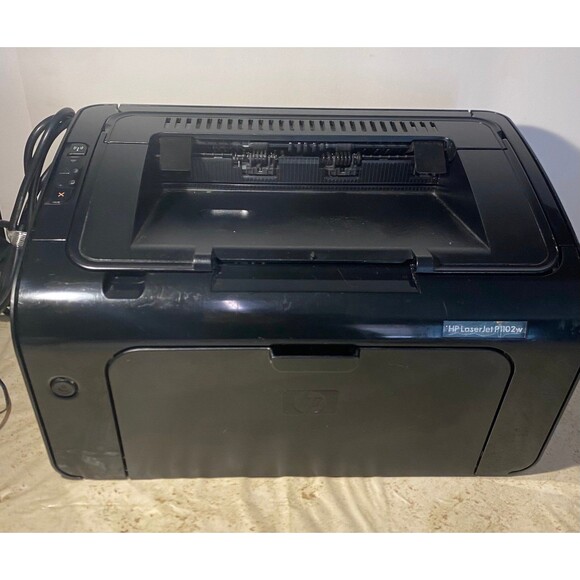 HP Other - HP LaserJet Pro P1102w Wireless Monochrome Laser Printer Tested w/ Cables